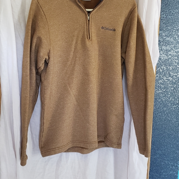 Columbia Other - Columbia Brown Zip Up Sweater with Cozy Knit